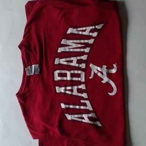Alabama Crimson Tide Delta Pro Weight T Shirt EUC
